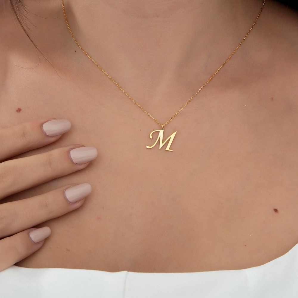 Initial Necklaces for Women